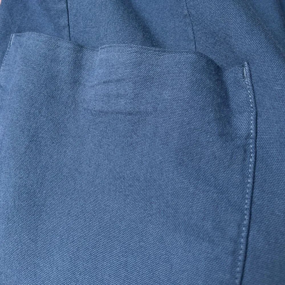Bonobos Stretch Cotton Chore Blazer Athletic Fit 40R Blue Garment Dye Unlined